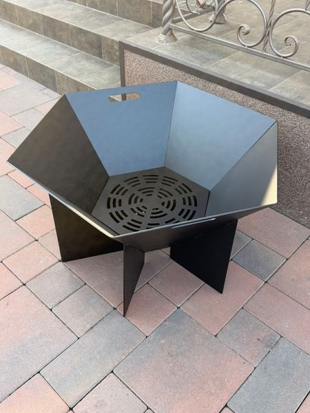 Вогнище для двору зі сталі 4 мм FirePit фото