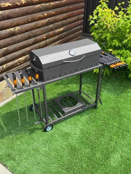 Мангал-гриль Стандарт 75 см зі сталі 4 мм | GrillCraft UA 6 фото