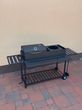 Мангал-гриль Комбі 100 з половинною кришкою | GrillCraft UA