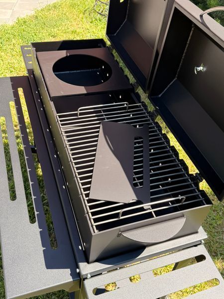 Мангал-гриль GrillCraft Premium 100 см &ndash; преміальна комплектація з розбірною рамою GrillCraft Premium фото